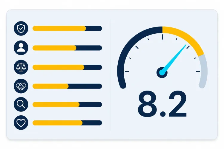 Betrouwbaarheid in het kort — onze score